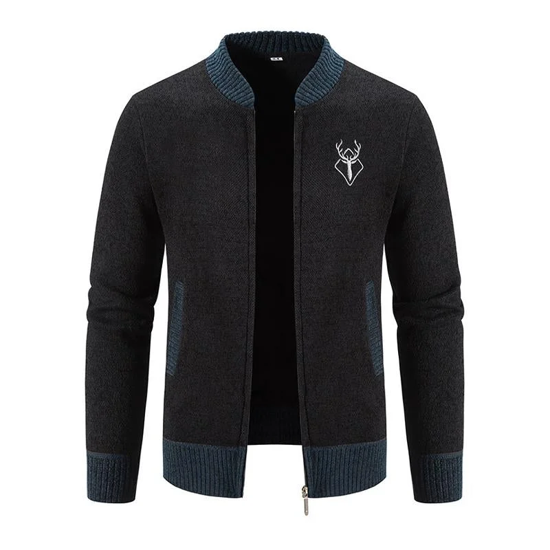 mens-retro-colorblock-stand-collar-embroidered-warm-cardigan-08327801y