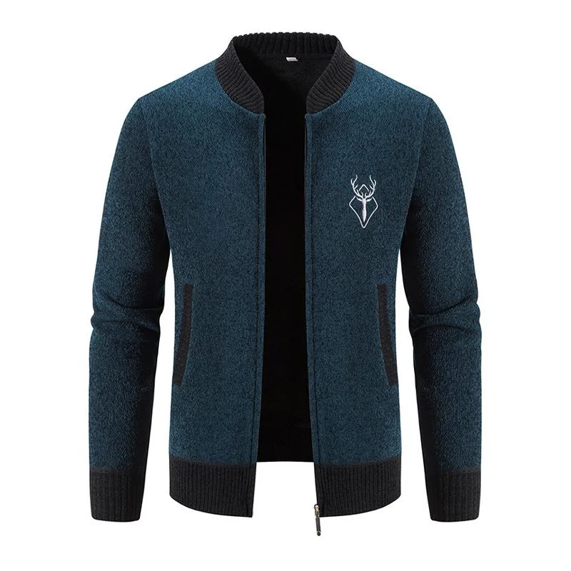 mens-retro-colorblock-stand-collar-embroidered-warm-cardigan-08327801y