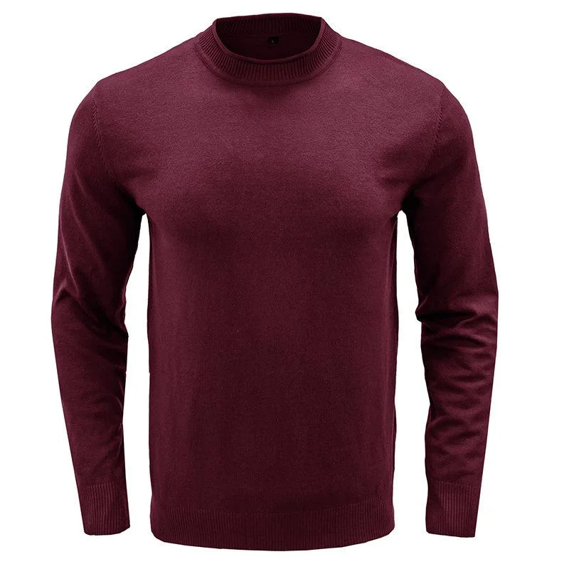 mens-solid-round-neck-casual-sweater-27207117z