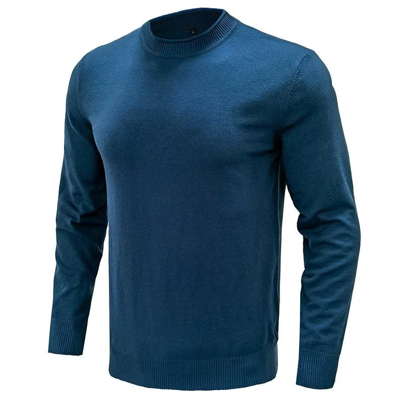 mens-solid-round-neck-casual-sweater-27207117z