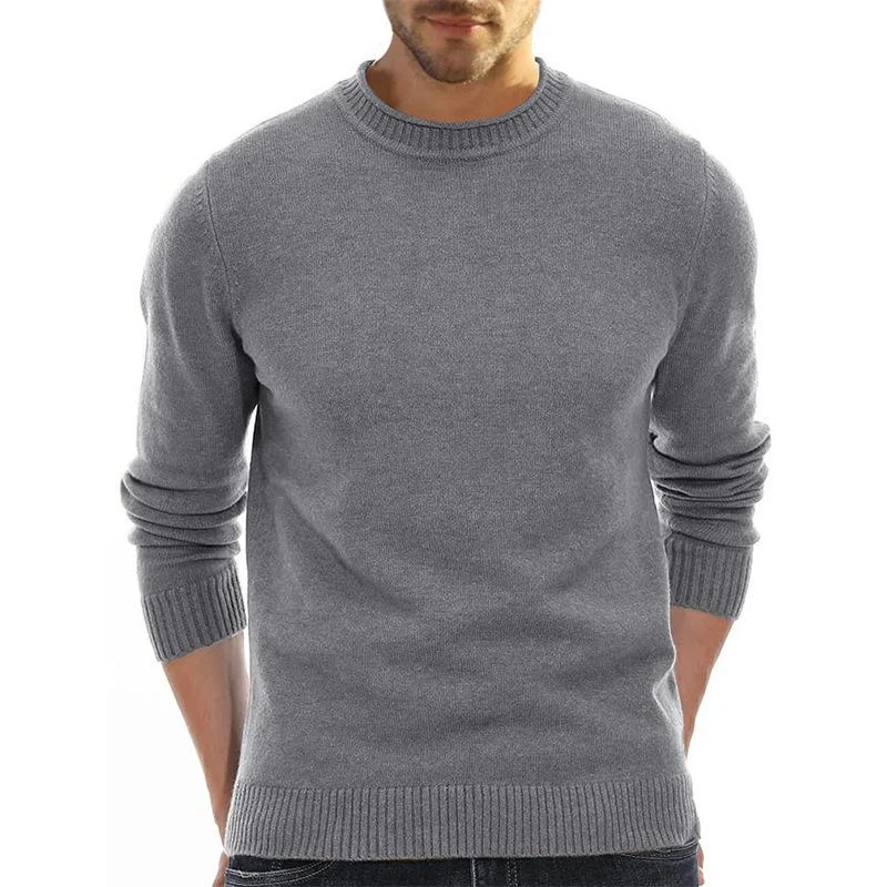 mens-solid-round-neck-casual-sweater-27207117z