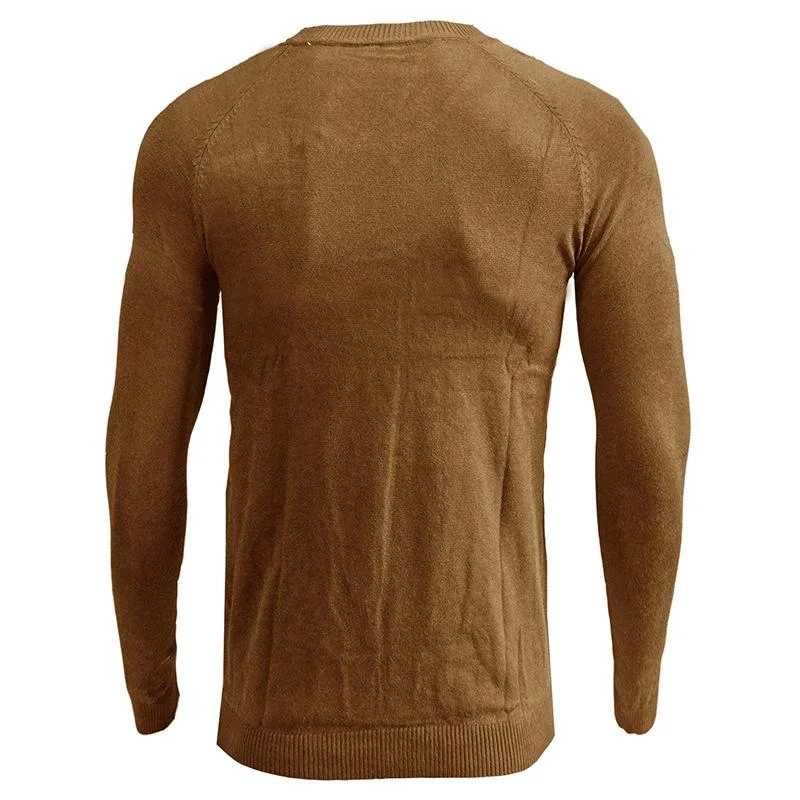 mens-v-neck-solid-color-long-sleeved-bottoming-sweater-63145018x