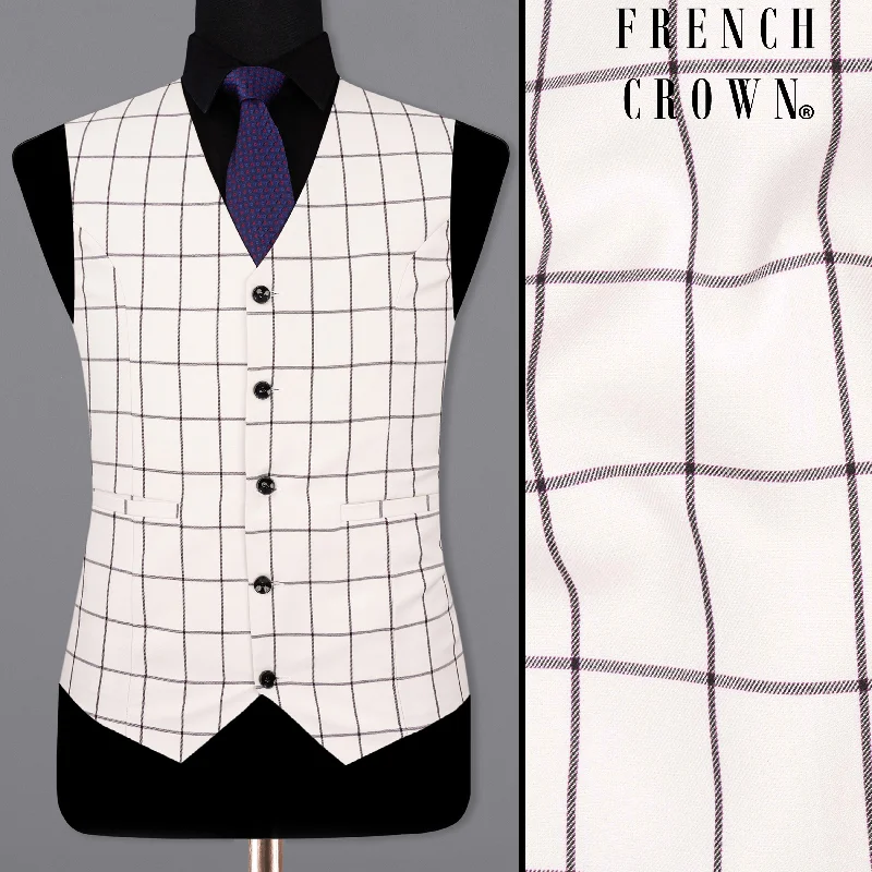 Mercury Plaid Waistcoat