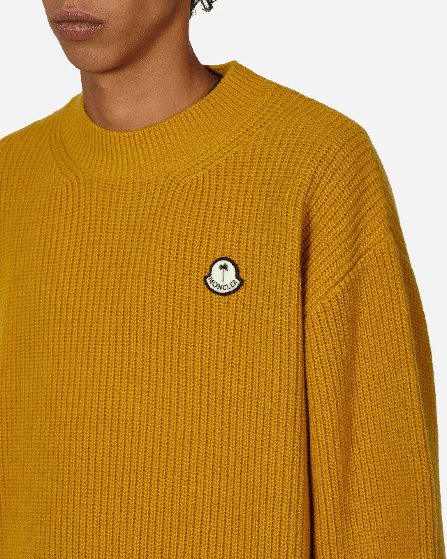 moncler-genius-clothing-crewneck-sweater-x-palm-angels-yellow-j270803