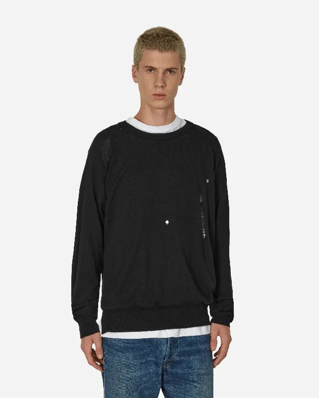 Damaged Jumper Black