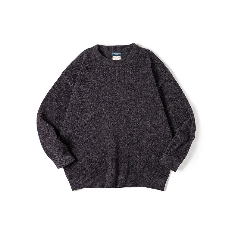 retro-casual-warm-chenille-sweater