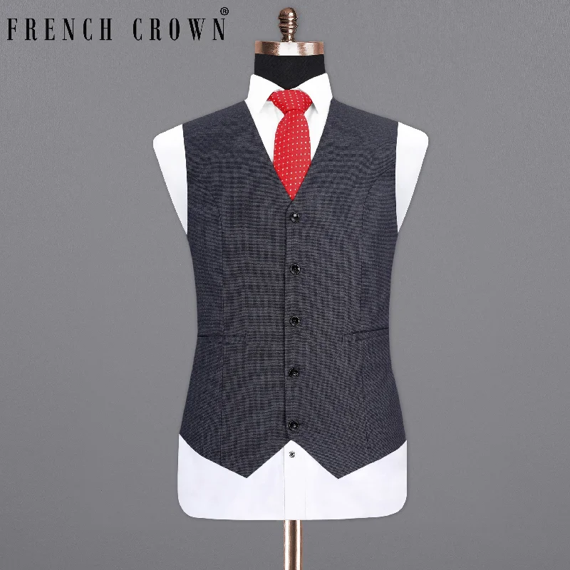 scarpa-flow-gray-textured-waistcoat-ak