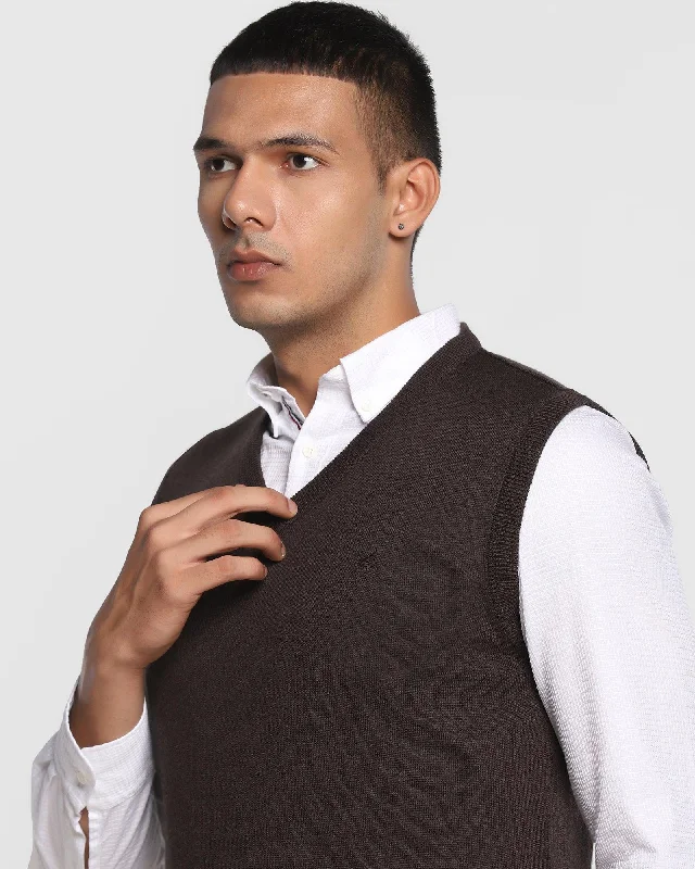 solid-v-neck-sweater-in-dark-brown-xavior