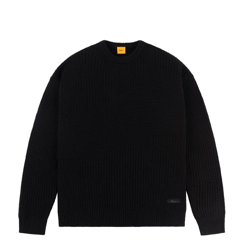 Wave Knit Crewneck