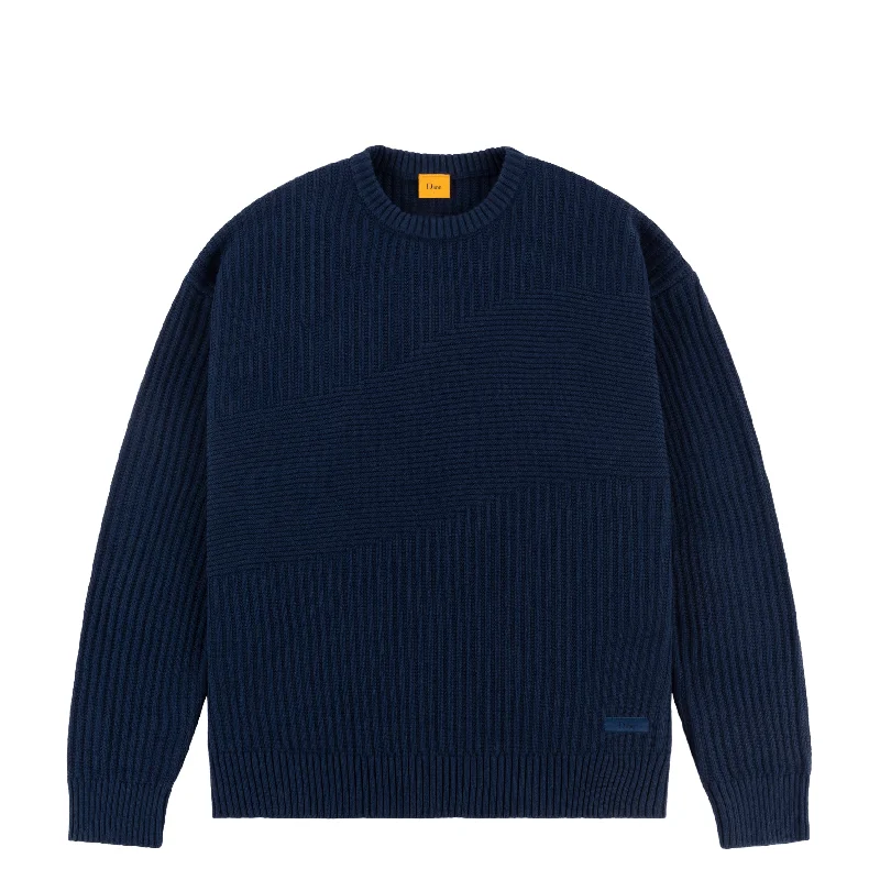 Wave Knit Crewneck