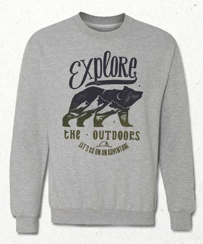 The outdoors sweatshirt