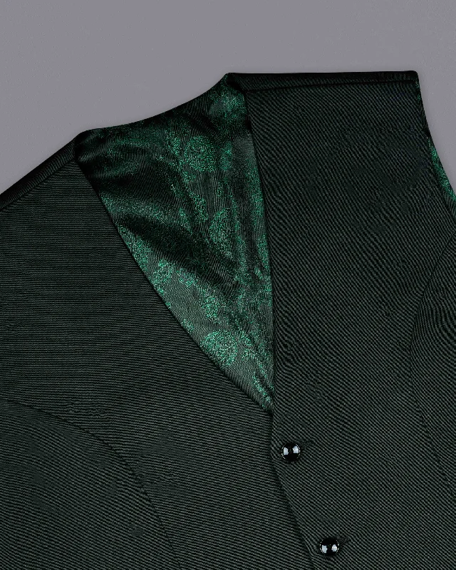 zeus-dark-green-textured-waistcoat-am