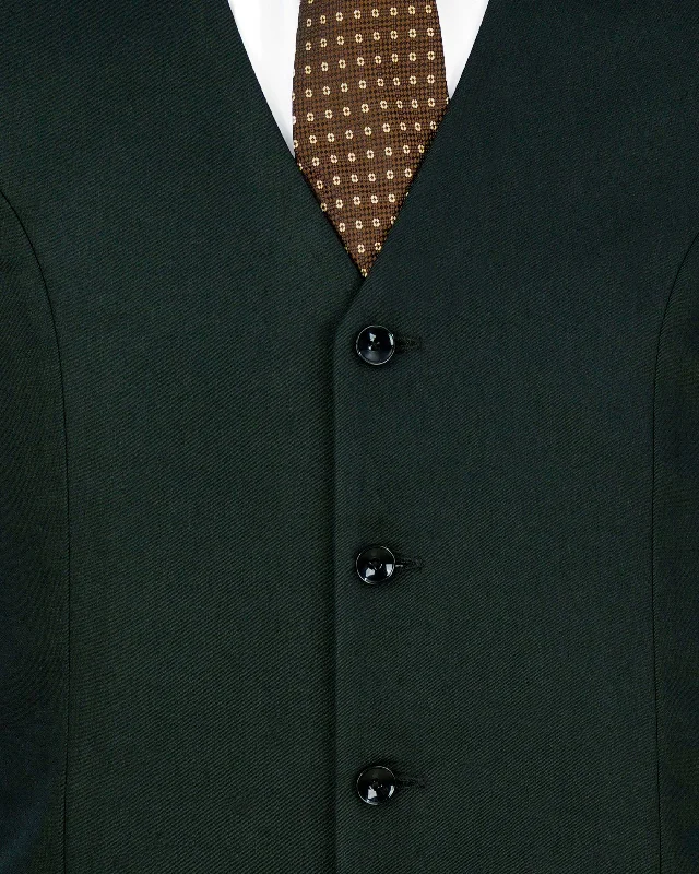 zeus-dark-green-textured-waistcoat-am