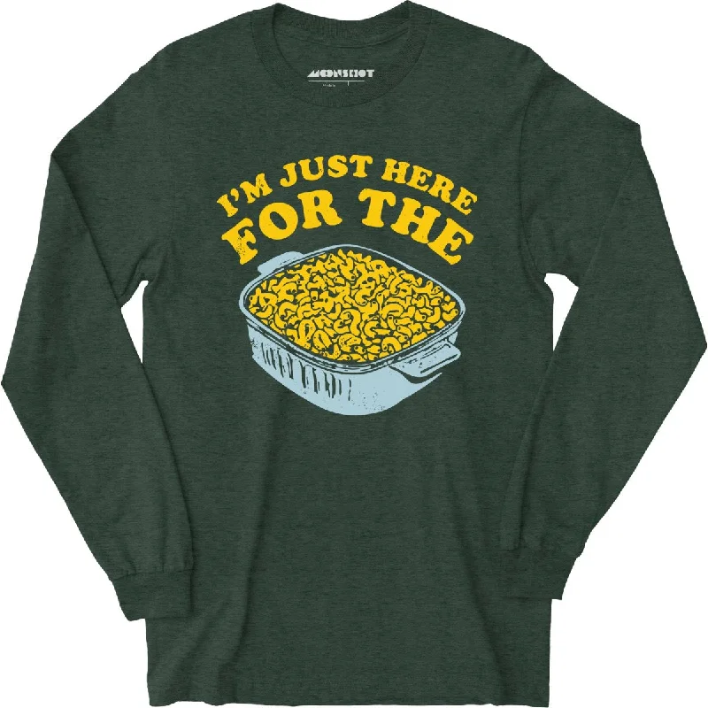 im-just-here-for-the-mac-and-cheese-long-sleeve-t-shirt