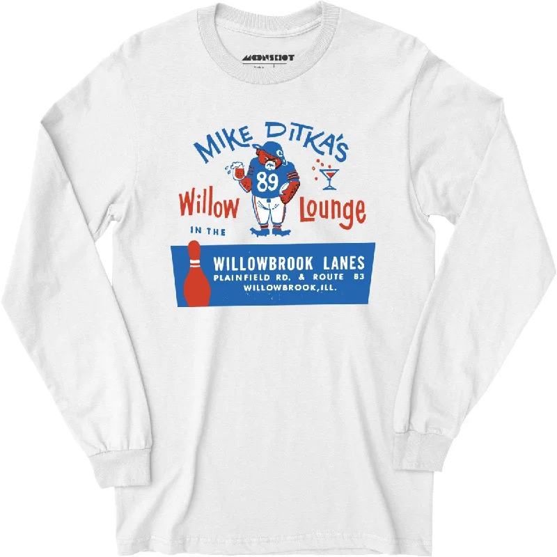 mike-ditkas-willow-lounge-willowbrook-il-vintage-bowling-alley-long-sleeve-t-shirt