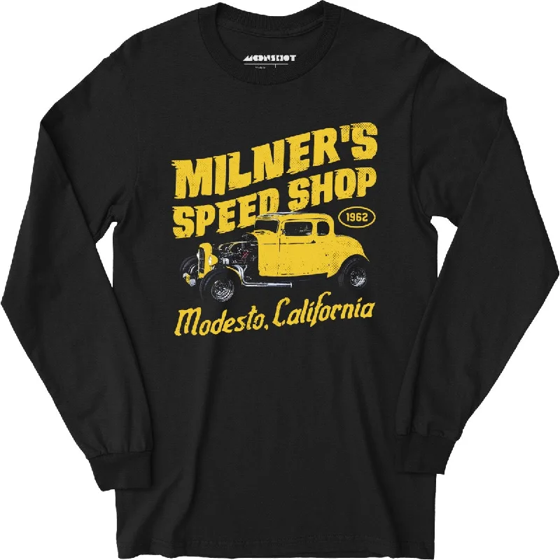 Milner's Speed Shop - Long Sleeve T-Shirt