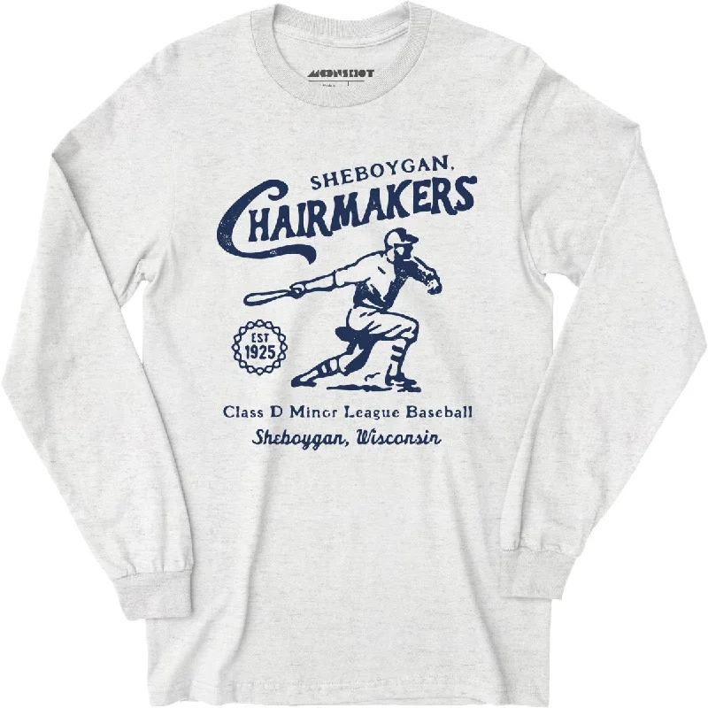 Sheboygan Chairmakers - Wisconsin - Vintage Defunct Baseball Teams - Long Sleeve T-Shirt