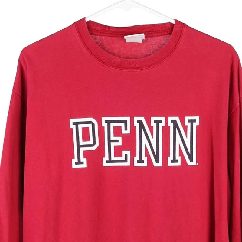 vintage-penn-champion-long-sleeve-t-shirt-mens-red-x-large-353081