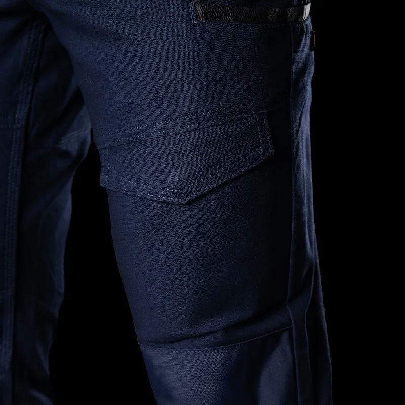 bad-saviour-elastic-waist-cuffed-work-pants