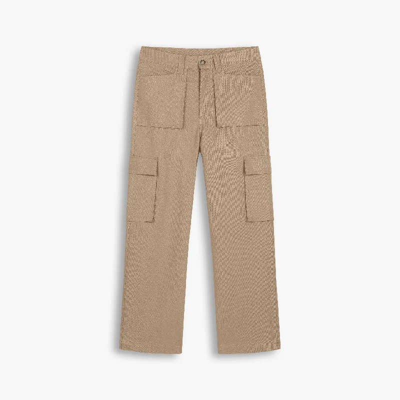 [IN STOCK] Beige Mind Cargo Pants