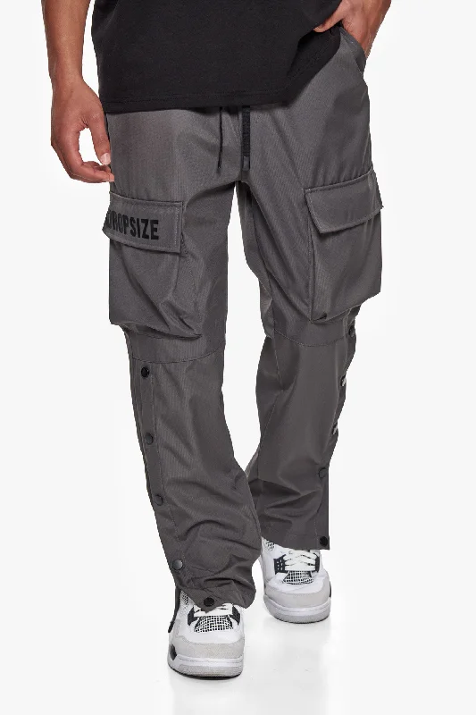 BIG CARGO TRACK PANTS DARK GREY