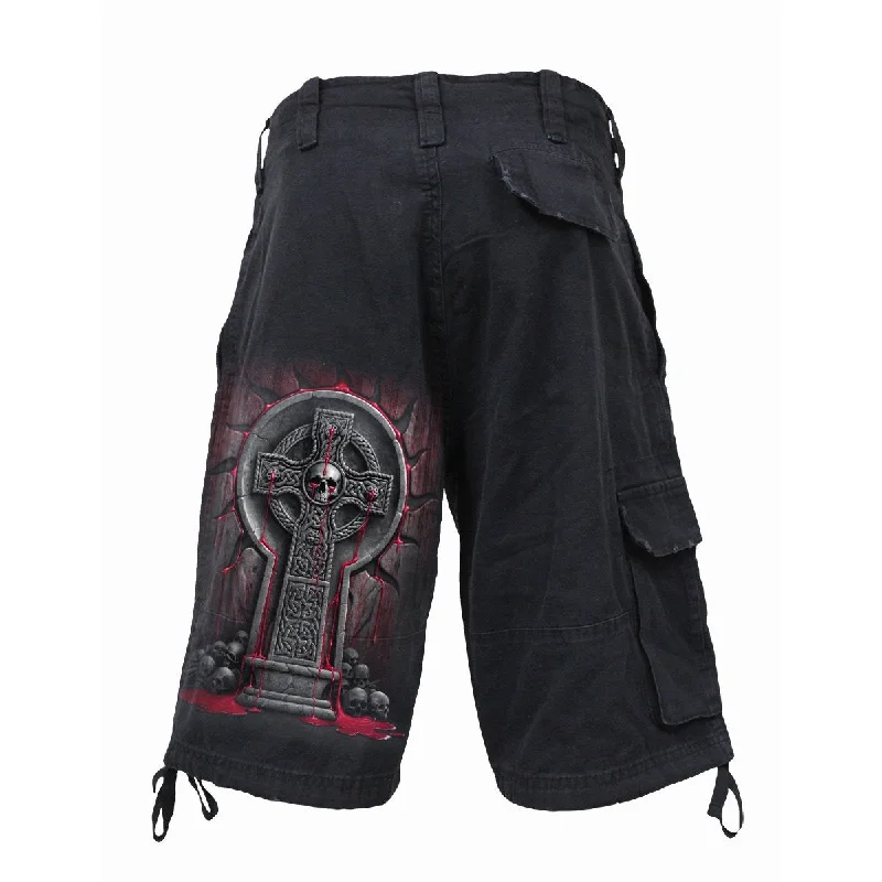 bleeding-souls-vintage-cargo-shorts-black