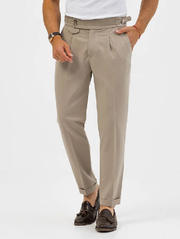 CALEB MONO PINCES PANTS IN SAND