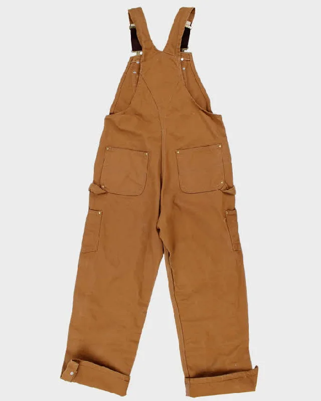 carhartt-tan-workwear-dungarees-w32-l34