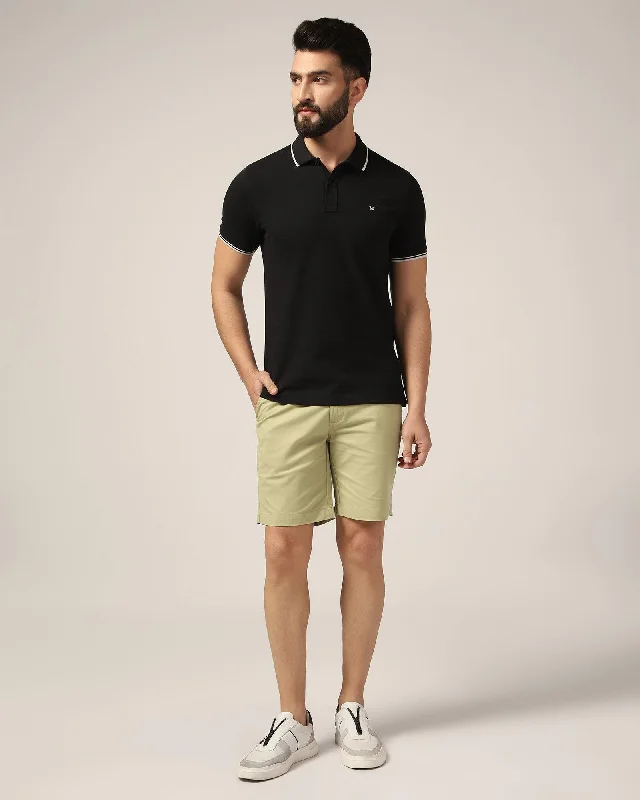 casual-light-olive-solid-shorts-frank