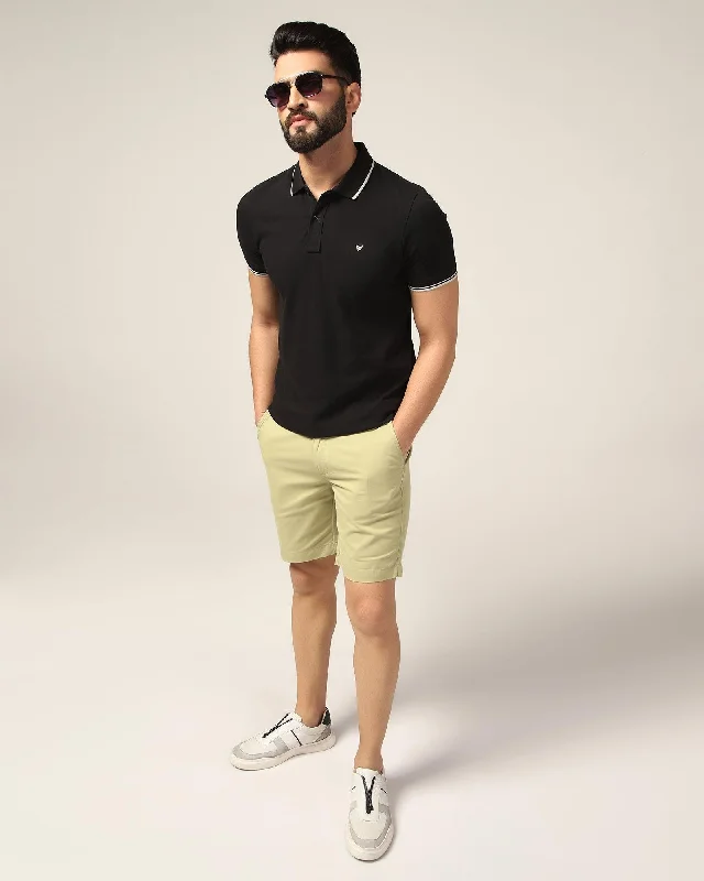 casual-light-olive-solid-shorts-frank