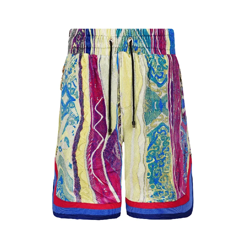 COOGI Lamu - Printed Velvet Short