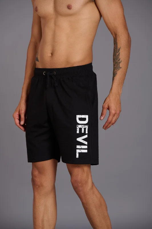 devil-printed-black-shorts-for-men