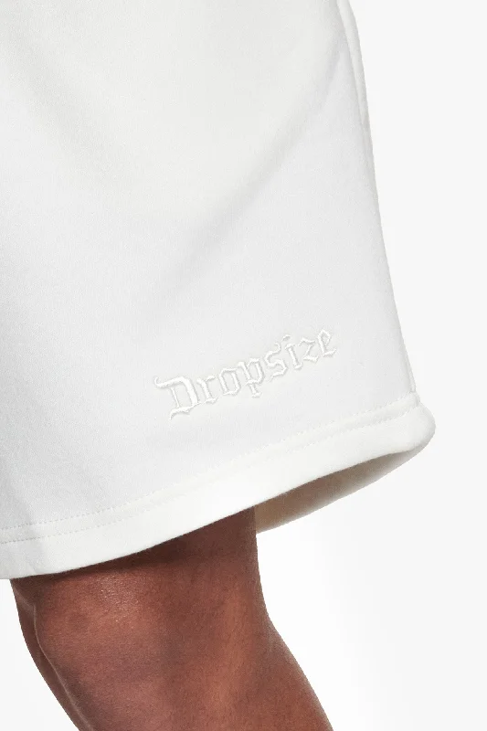 heavy-embo-sweatshorts-cream-white