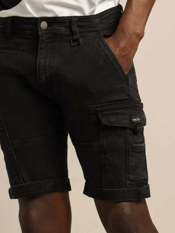 lione-denim-shorts-in-black