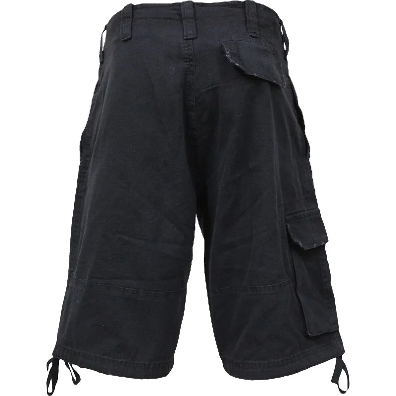 metal-streetwear-vintage-cargo-shorts-black