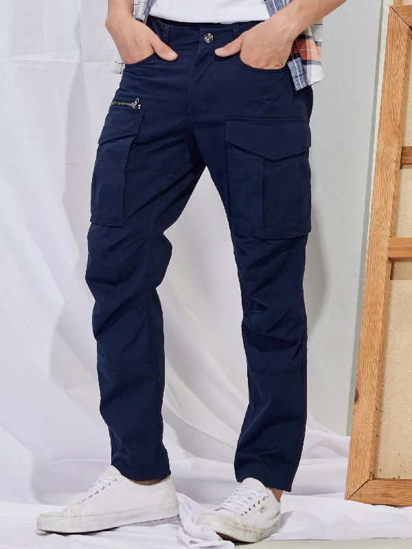 navy-stretch-relax-fit-cargo-trouser-core-71805-b