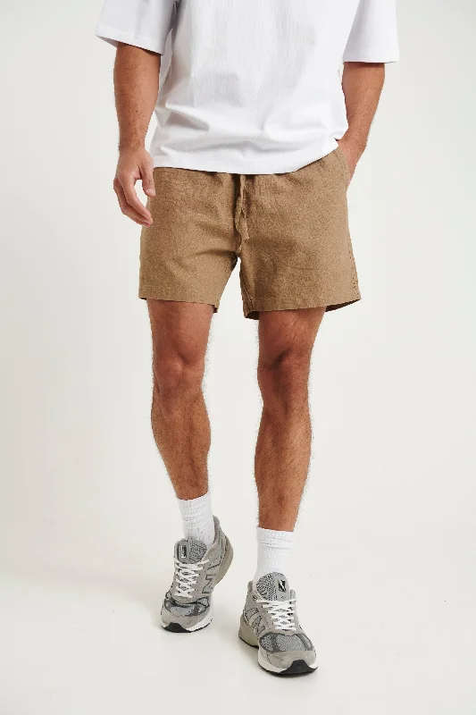 NTH Felix Linen Short Choc