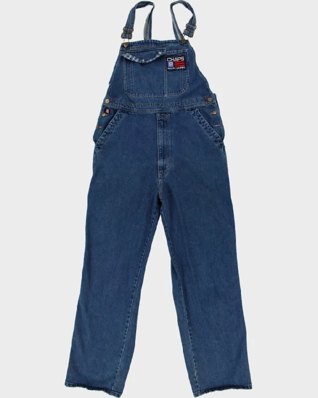 Vintage 90s Chaps Denim Dungarees - W42 L34