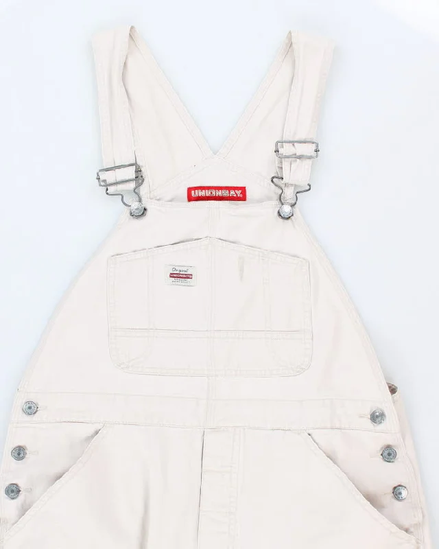 vintage-90s-union-bay-cream-dungarees-w34-l29