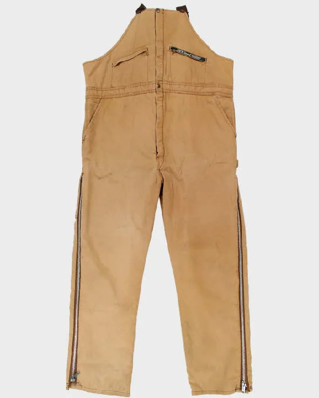 Vintage Key Padded Workwear Dungarees - W48 L34