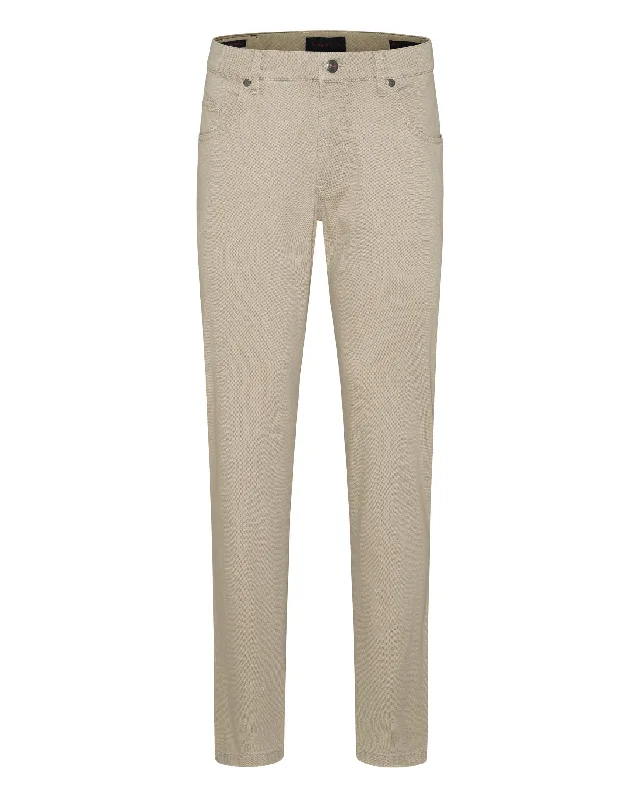 Bugatti Casual 5 Pocket Trousers - Beige