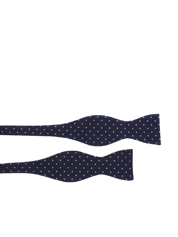 CLASSIC SELF TIE DOTS SLØYFE Marine