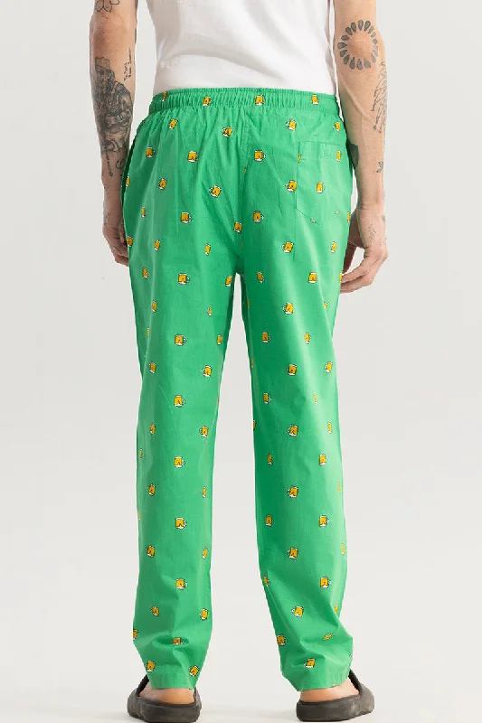 beer-print-green-pyjama