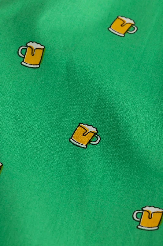 beer-print-green-pyjama