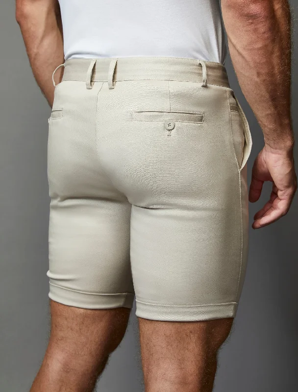 beige-tapered-fit-shorts