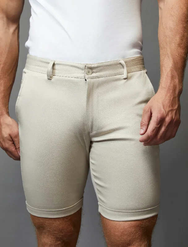 beige-tapered-fit-shorts