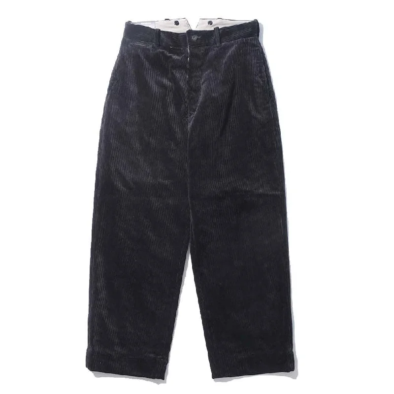 Belafonte Ragtime Clothing Hi Back Corduroy Trousers Black