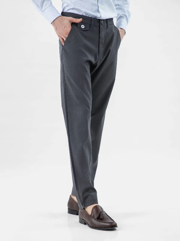 Charcoal Semi Formal Chinos