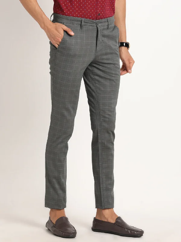 cotton-stretch-grey-checkered-narrow-fit-flat-front-ottr-12739-1001-f-f-nar