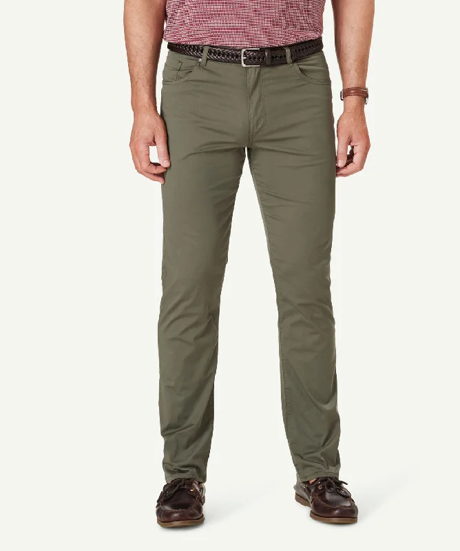 Feather Weight Five Pocket Pants - Khaki